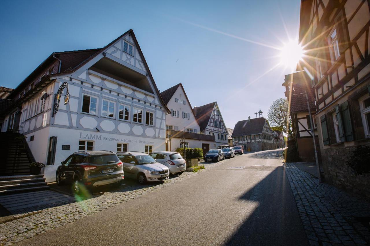 Hotel Restaurant Lamm Rosswag Vaihingen an der Enz Exterior photo